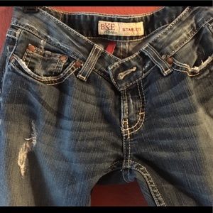 Women’s BKE Jeans 26x331/2 Starlight Stretch Denim